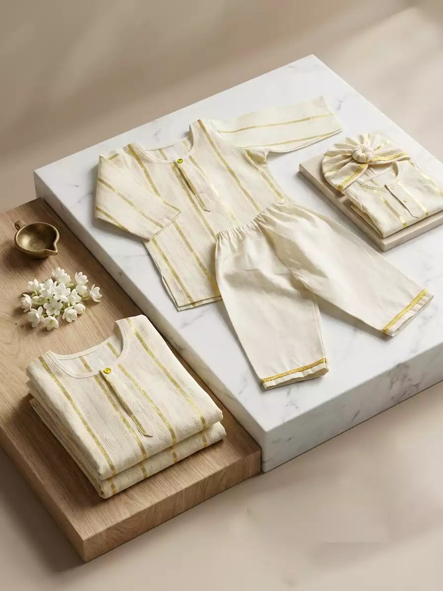 Stripes Kurta With Pants
